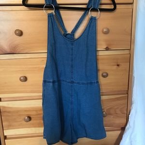 Thin Denim Romper